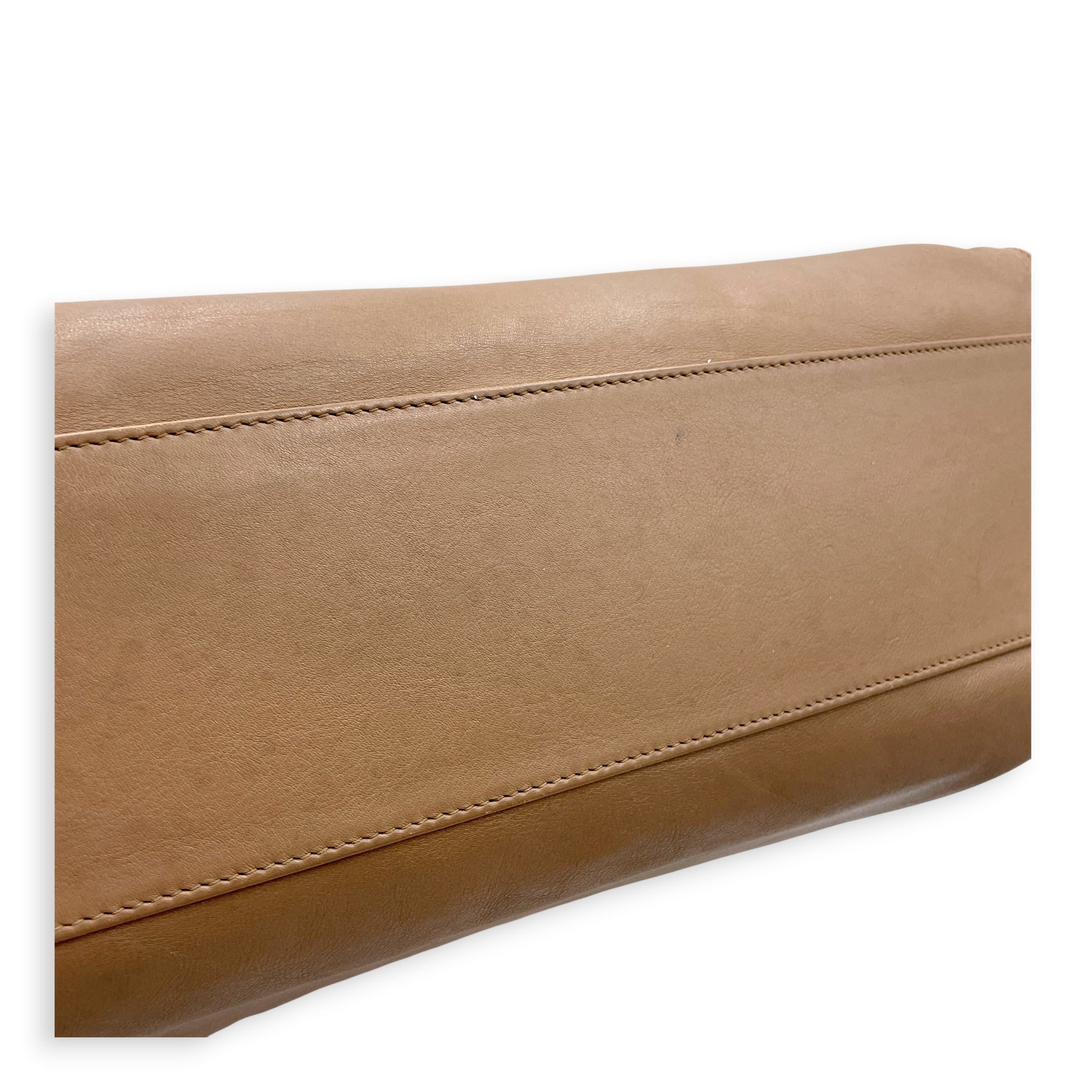 Hobo Brown Shoulder Bag in Nappa Leather Brunito hardware CL2607-22237 9