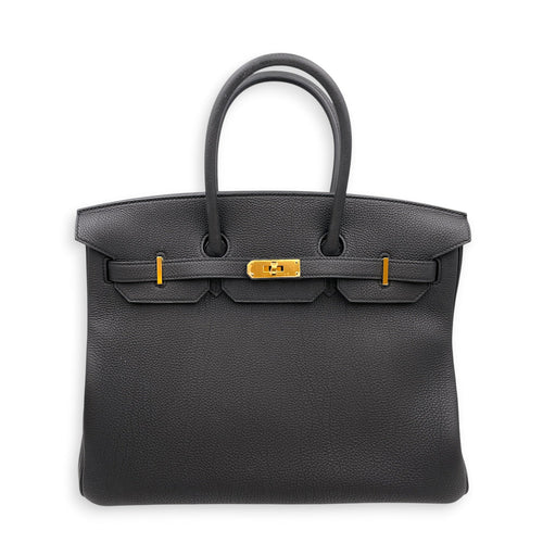 Birkin 35 Black in Togo Gold hardware CL2607-22239 1