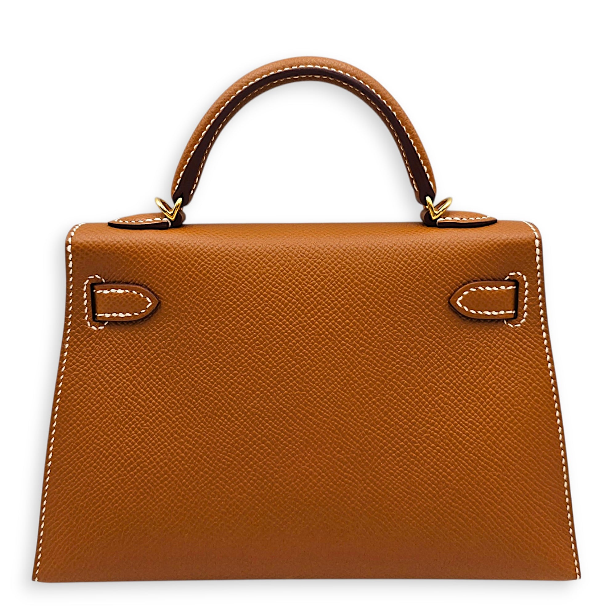 Sellier Kelly 20 Gold in Epsom Gold hardware CL2607-22254 2