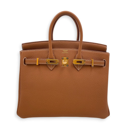 Birkin 25 Gold in Togo Gold hardware CL2607-22262 1