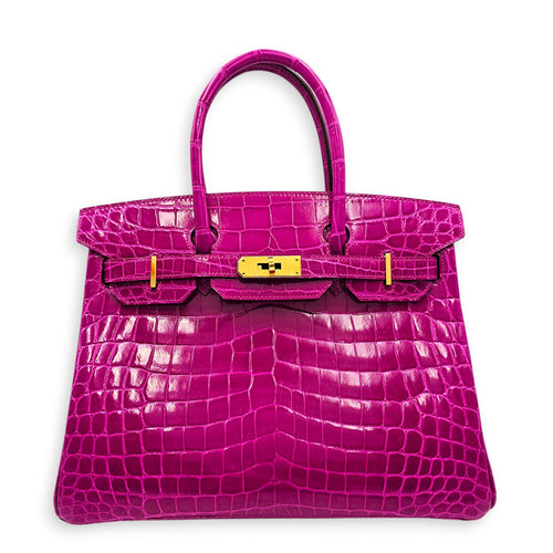Birkin 30 Rose Scheherazade in Shiny Niloticus Gold hardware CL2607-22263 1