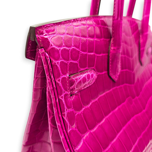 Birkin 30 Rose Scheherazade in Shiny Niloticus Gold hardware CL2607-22263 10