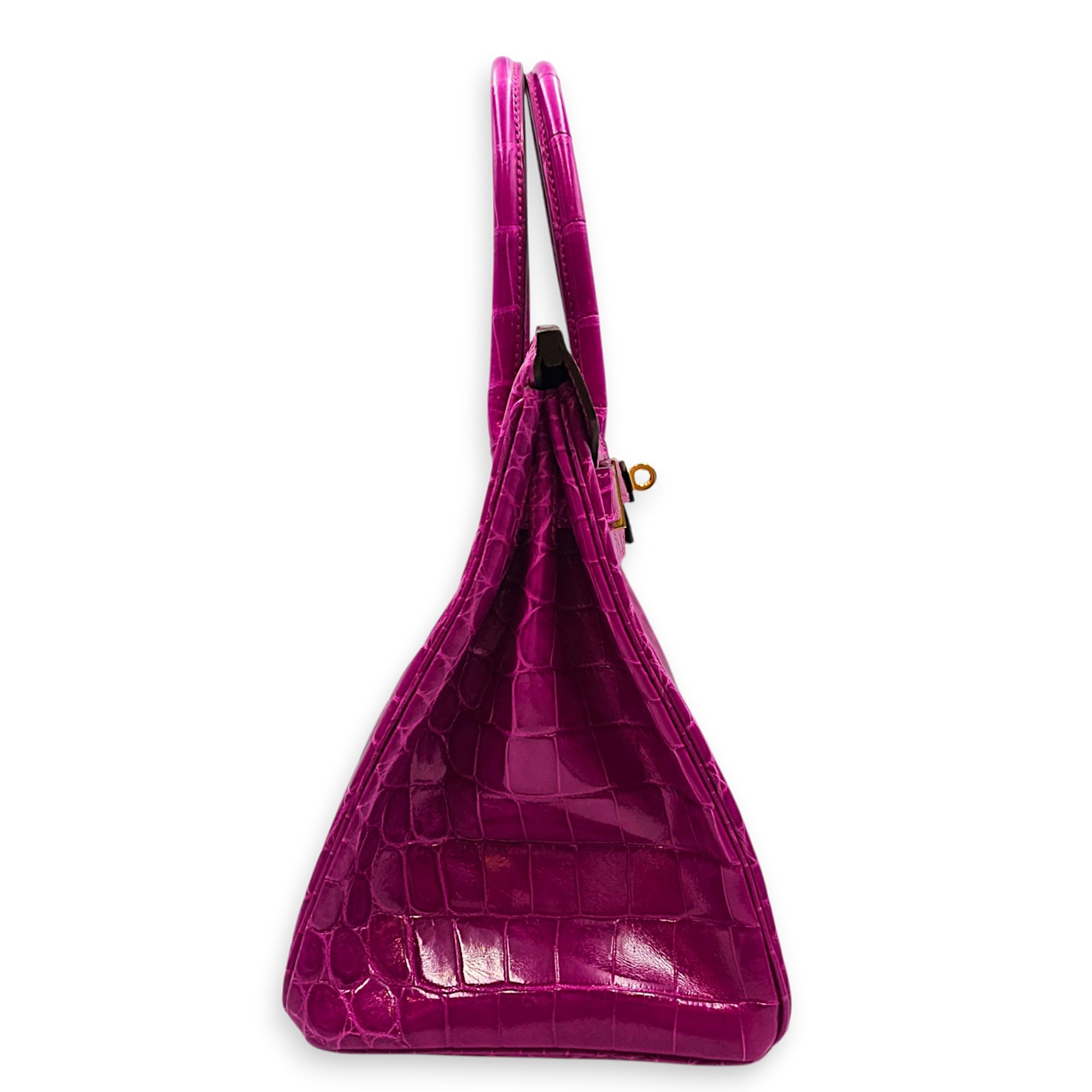 Birkin 30 Rose Scheherazade in Shiny Niloticus Gold hardware CL2607-22263 3