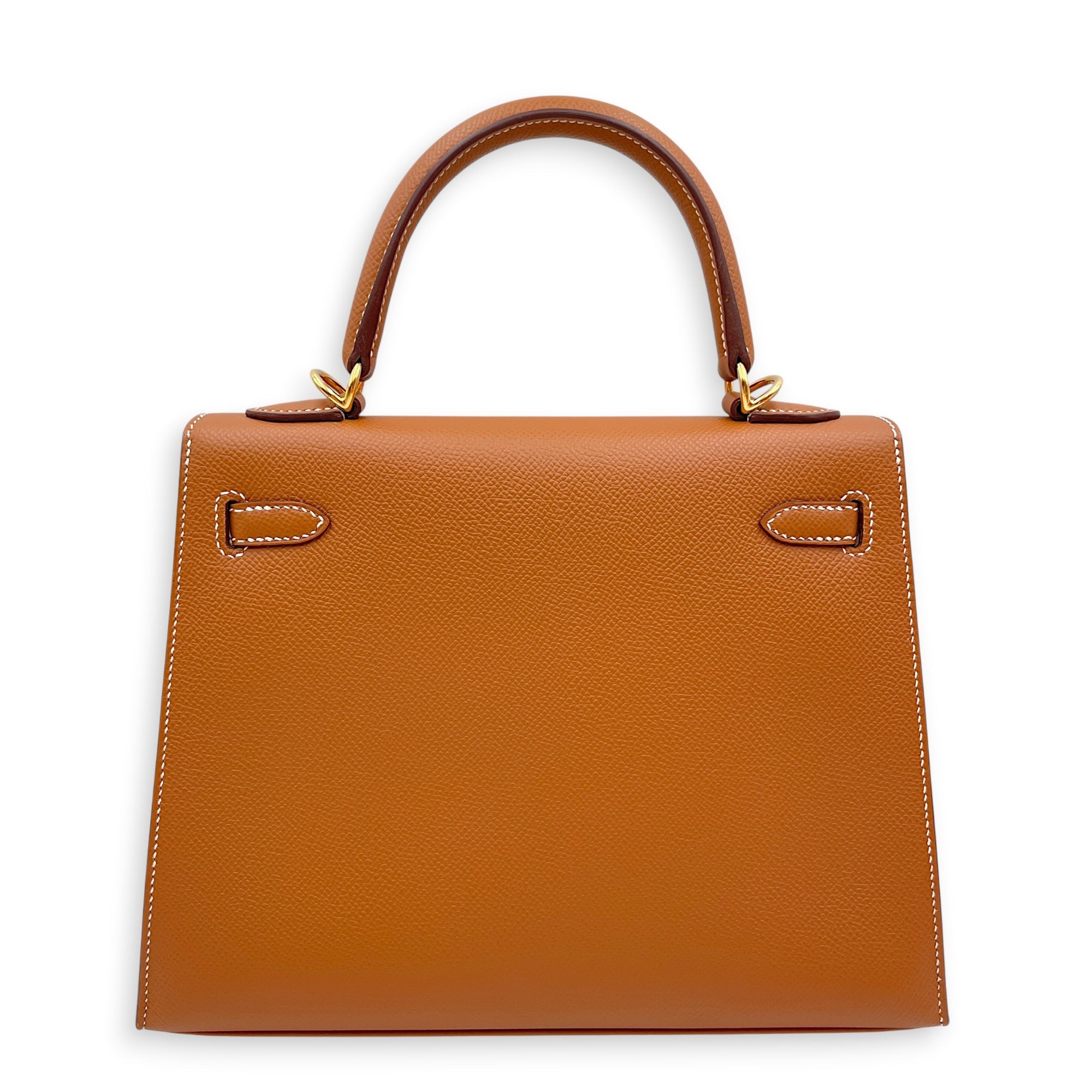 Sellier Kelly 25 Gold in Epsom Gold hardware CL2607-22266 2