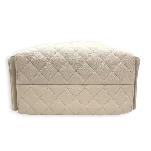 C25 Small White Shoulder Bag Gold hardware CL2607-22269 3