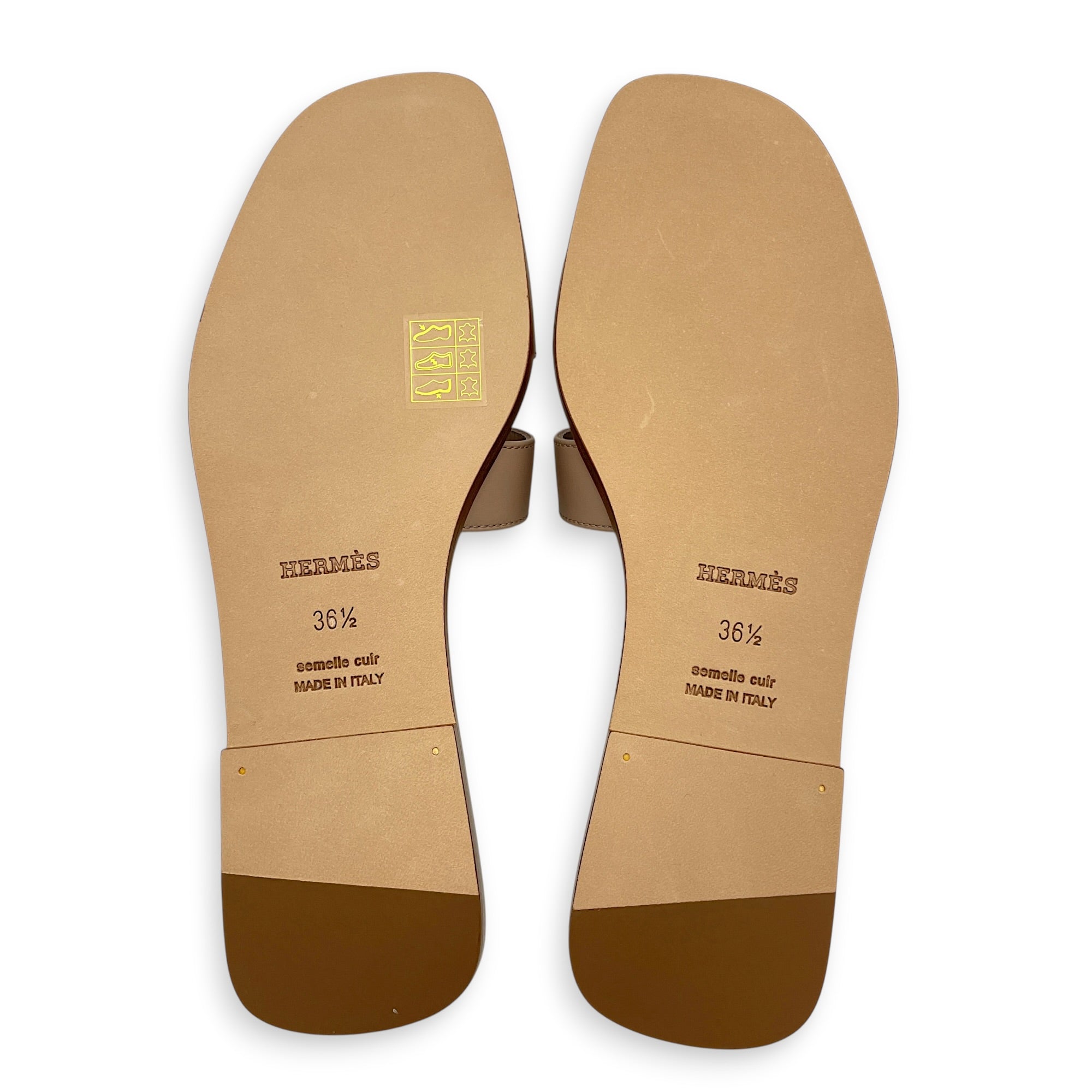 Oran 36.5 Camel Sandals in Calfskin CL2607-22274 2