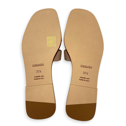 Oran 36.5 Camel Sandals in Calfskin CL2607-22274 2