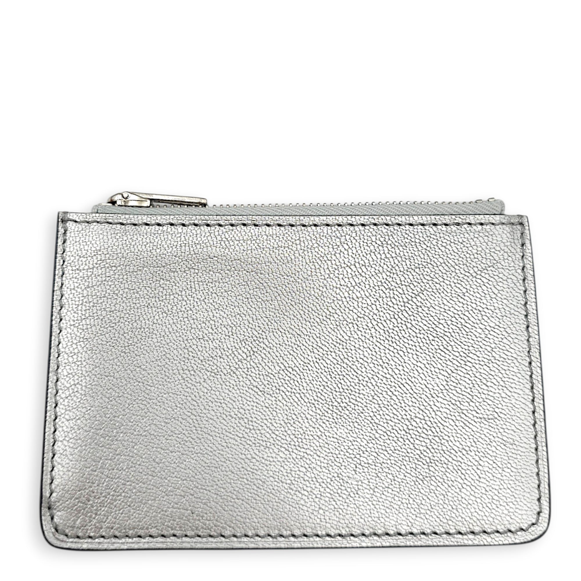 Constance Slim Argent Wallet in Chevre chamkila Palladium hardware CL2607-22277 4