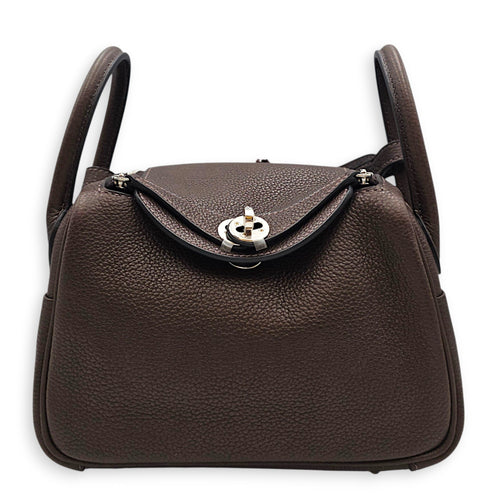 Lindy II Mini Ebene in Barenia Faubourg Palladium hardware CL2607-22278 1