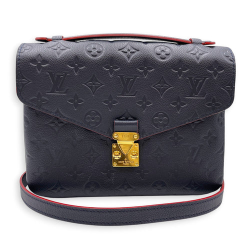 Pochette Metis Blue Crossbody Bag in Empreinte Leather Gold hardware CL2607-22285 15