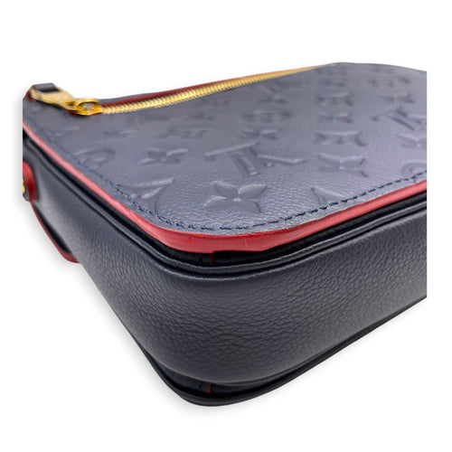 Pochette Metis Blue Crossbody Bag in Empreinte Leather Gold hardware CL2607-22285 9