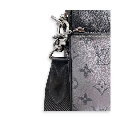 Tri Messenger Eclipse Monogram Reverse Grey Crossbody Bag in Canvas Silver hardware CL2607-22286 16
