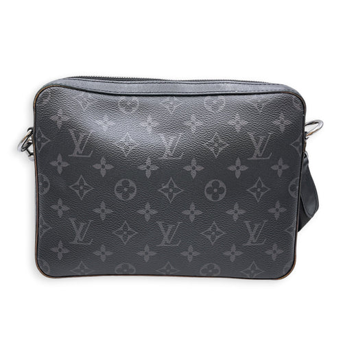 Tri Messenger Eclipse Monogram Reverse Grey Crossbody Bag in Canvas Silver hardware CL2607-22286 2