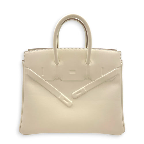 Birkin Shadow 25 Mushroom  in Swift CL2607-22287 1