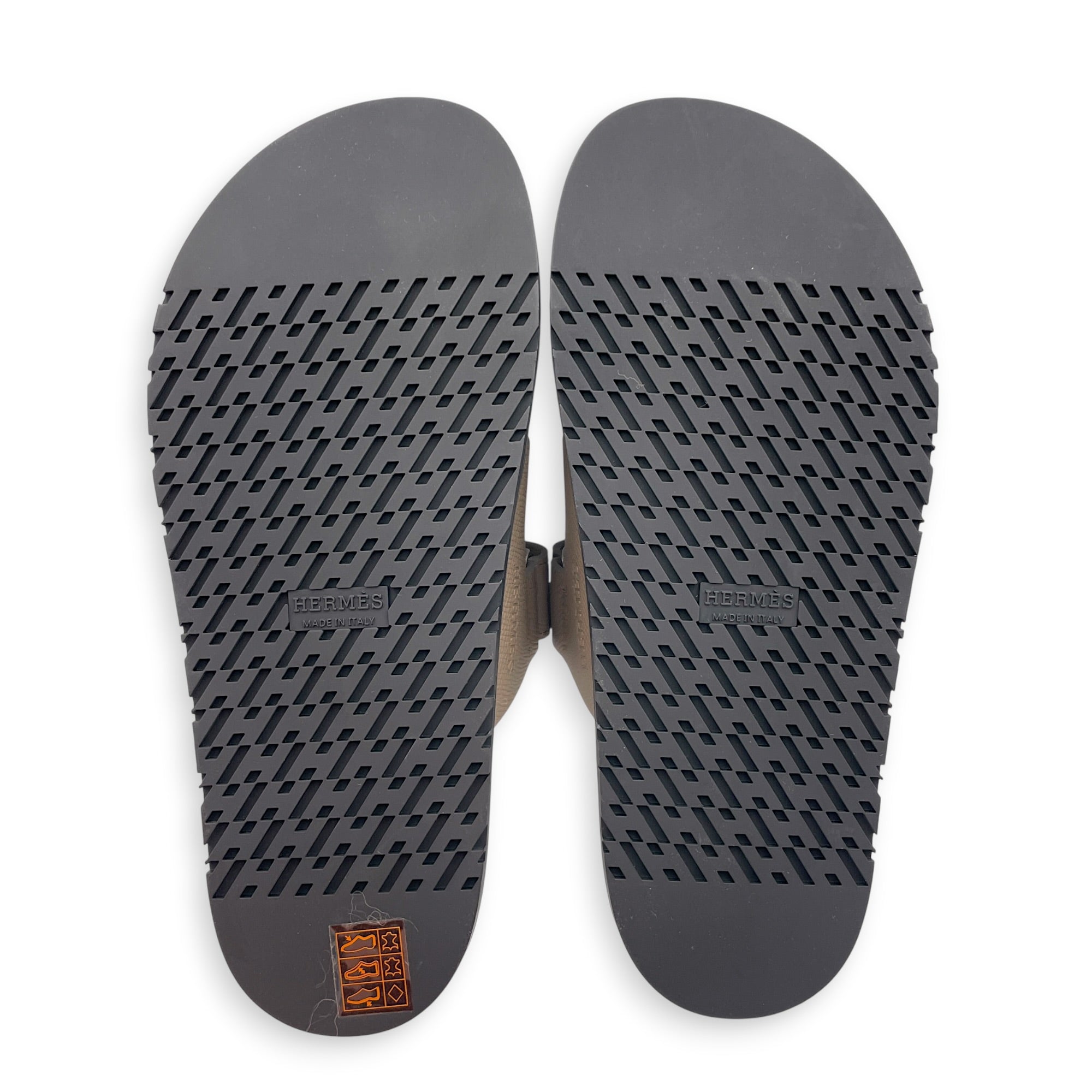 Chypre Sandal 37 Etoupe Sandals in Epsom