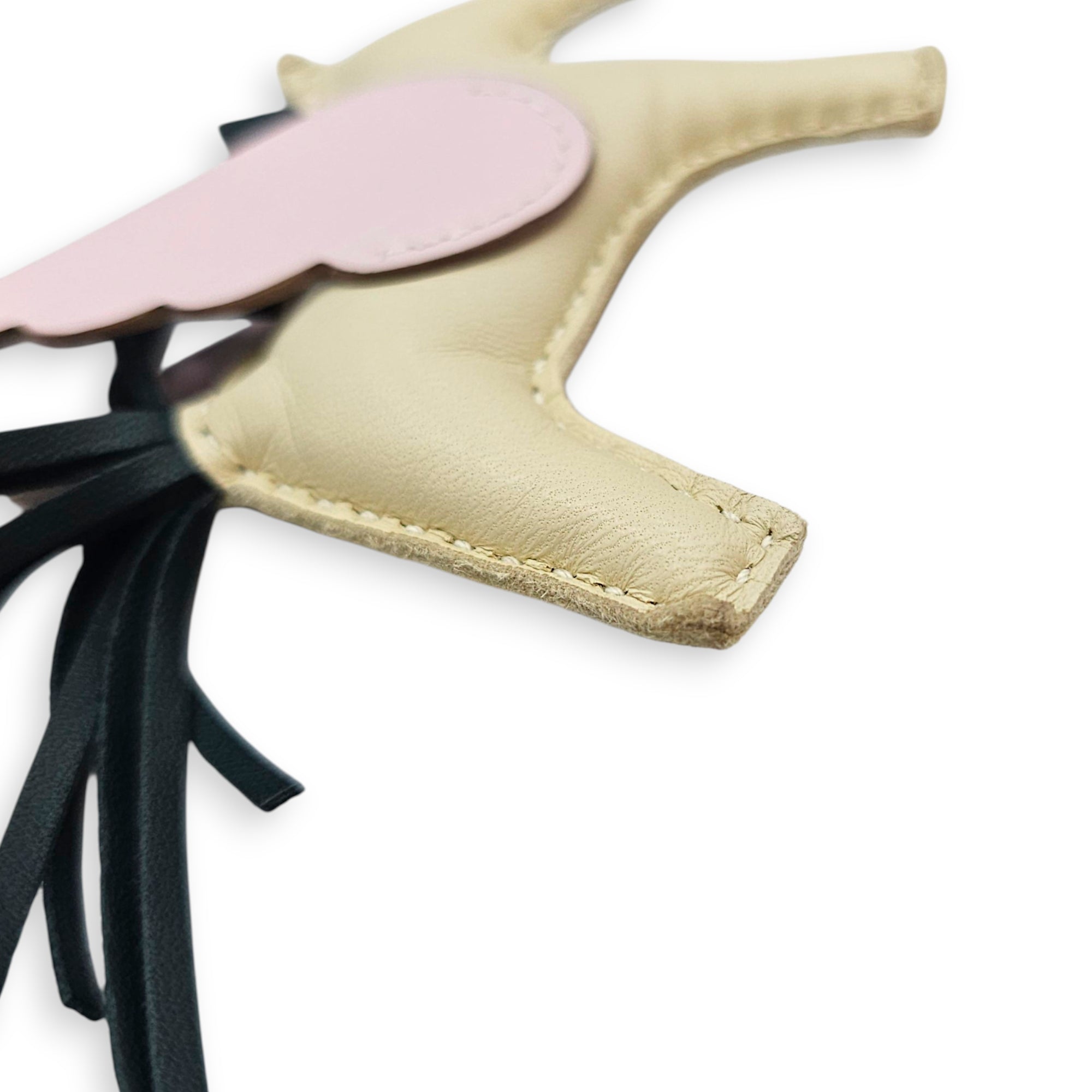 Pegasus PM Craie/Mauve Pale/Vert Cypres Bag Accessory in Swift