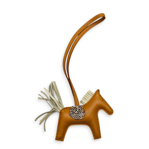Rodeo Touch  PM Sesame/Craie/dessert Bag Accessory in Swift/Lizard Varanus Salvator CL2607-22295 1