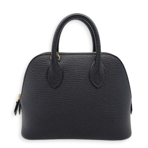 Bolide 1923 Mini Black in Chevre Mysore Gold hardware CL2607-22304 1