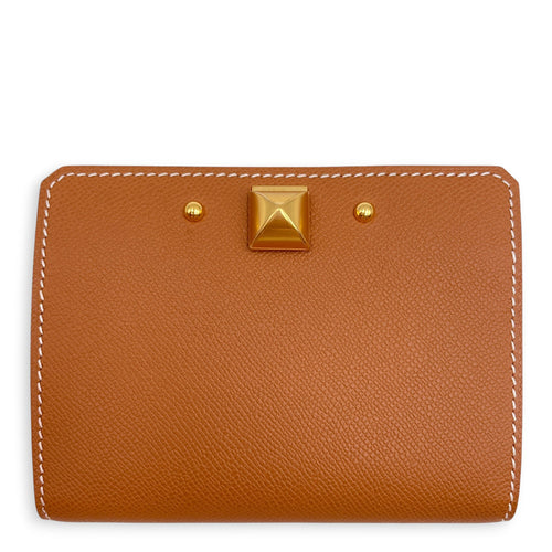 Medor Gold Card Holder in Madame Gold hardware CL2607-22315 1