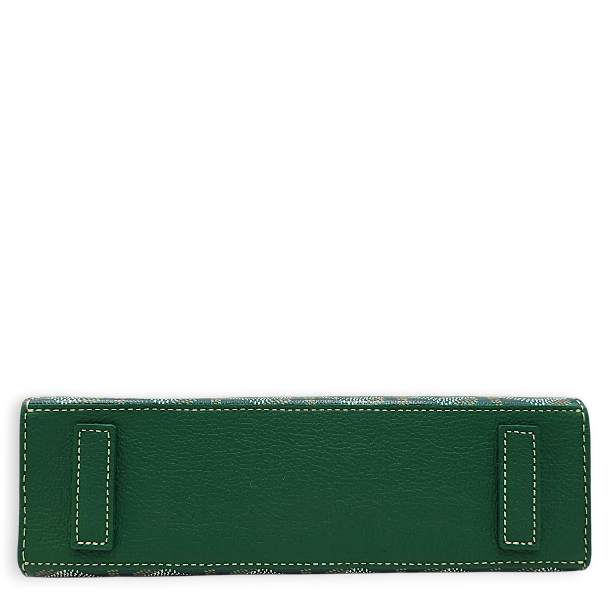 Mini Rouette Structure 20cm  Green Shoulder Bag Silver hardware CL2607-22316 5