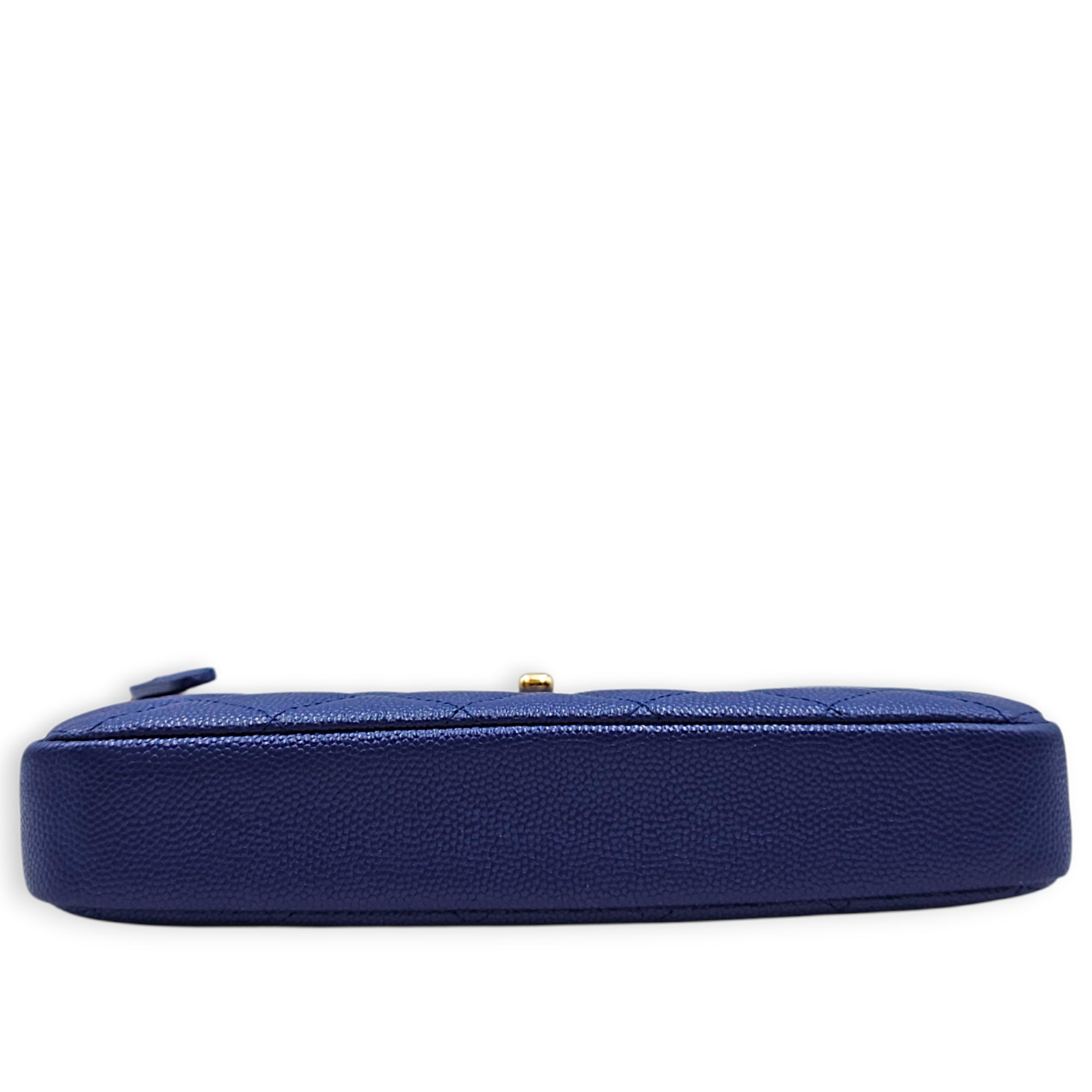 Timeless Wallet on Chain  Blue Crossbody Bag in Caviar Leather CL2607-22317 5
