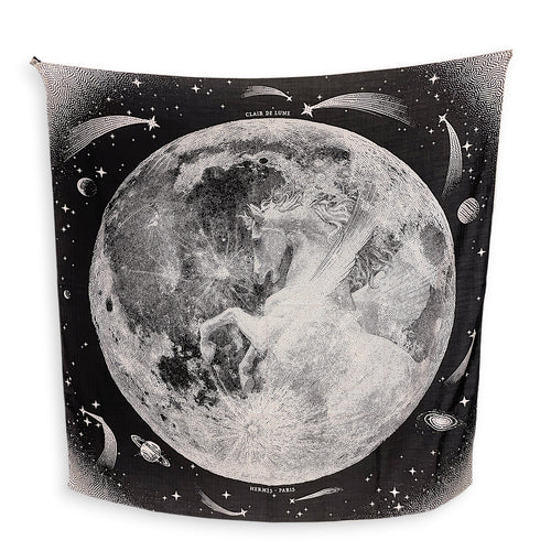 Clair De Lune 140 Noir/Blanc Shawl CL2607-22331 1