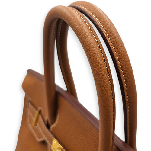 Birkin 30 Gold in Togo Gold hardware CL2607-22341 8