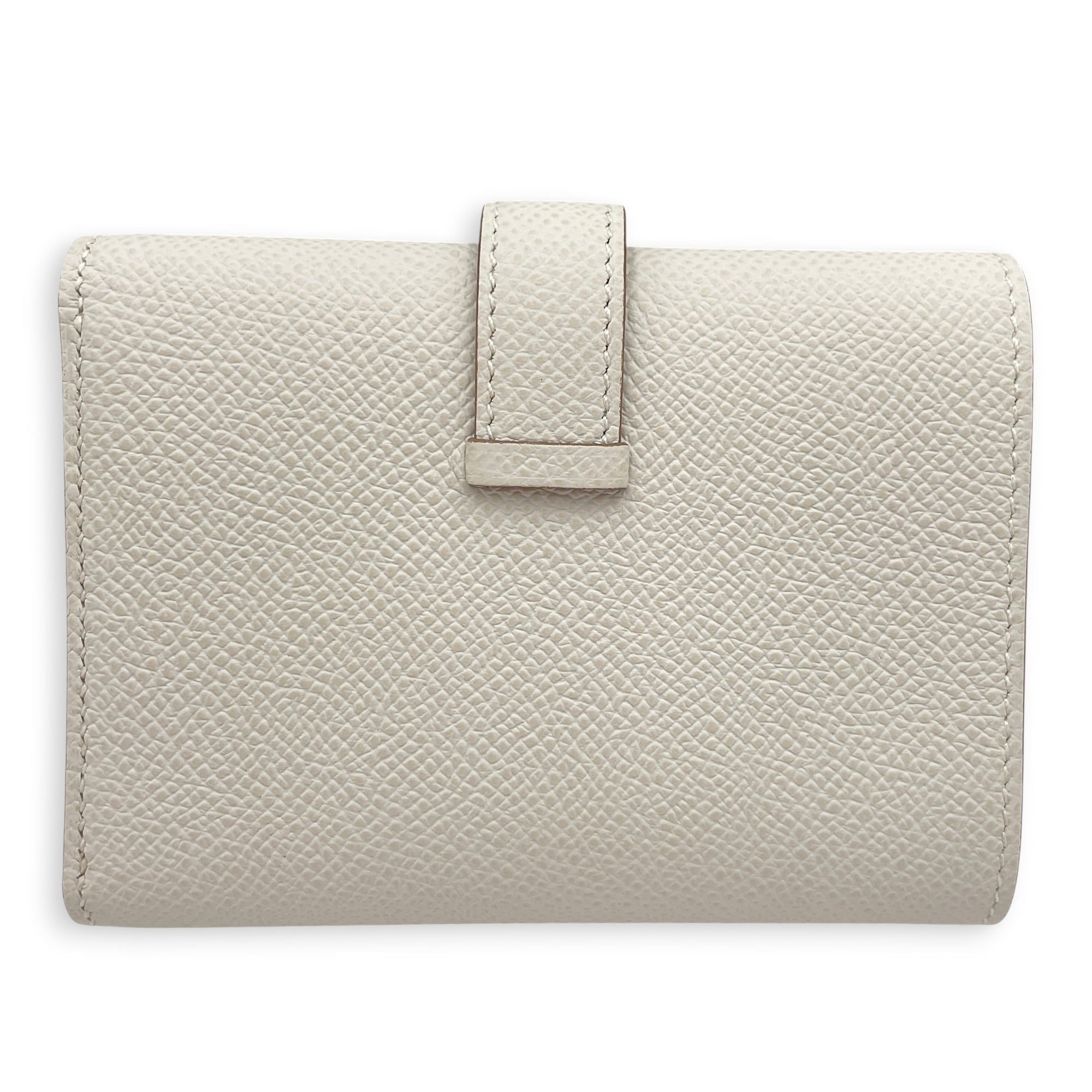 Bearn Combine Craie Wallet in Epsom Gold hardware CL2607-22350 2