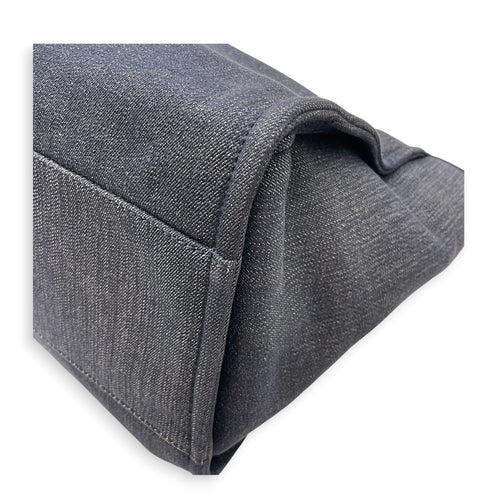Deauville Medium Blue Tote Bag in Denim Silver hardware CL2607-22354 10