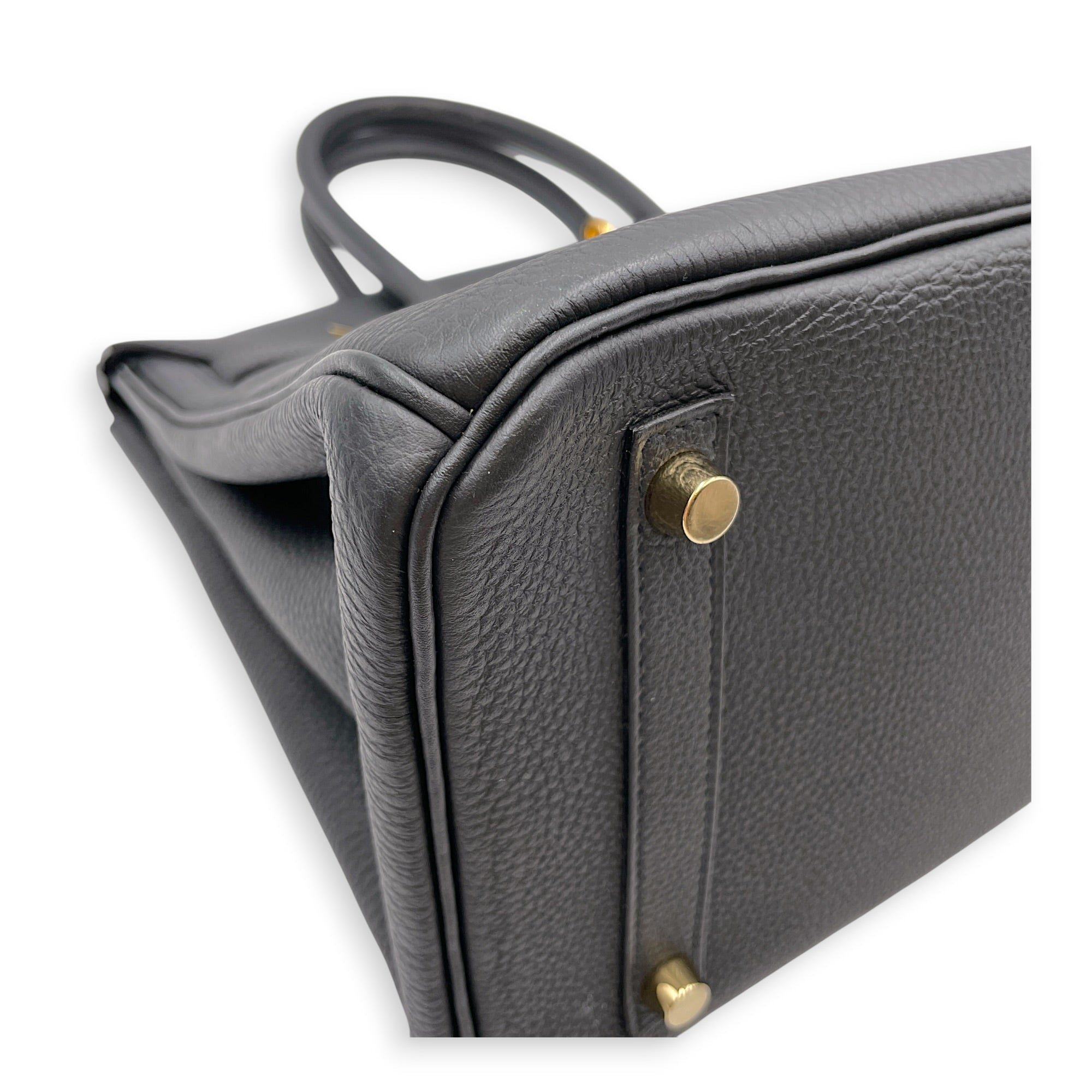 Birkin 30 Plomb  in Togo Gold hardware CL2607-22357 8