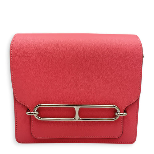 Roulis Rose Azalee in Evercolor Palladium hardware