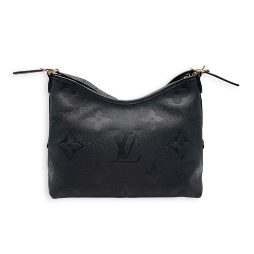 Carryall PM Black Shoulder Bag in Empreinte Leather Gold hardware CL2607-22363 2