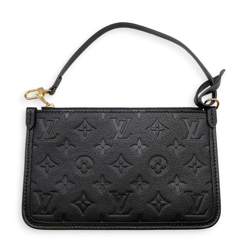 Carryall PM Black Shoulder Bag in Empreinte Leather Gold hardware CL2607-22363 5