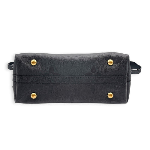 Carryall PM Black Shoulder Bag in Empreinte Leather Gold hardware CL2607-22363 7