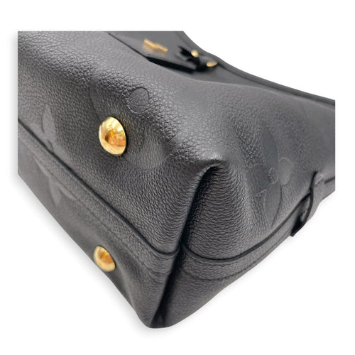 Carryall PM Black Shoulder Bag in Empreinte Leather Gold hardware CL2607-22363 8