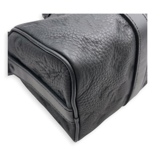 Keepall Bandouliere Black Crossbody Bag in Taurillon Leather Gunmetal hardware CL2607-22364 10