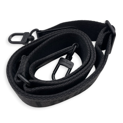 Keepall Bandouliere Black Crossbody Bag in Taurillon Leather Gunmetal hardware CL2607-22364 12