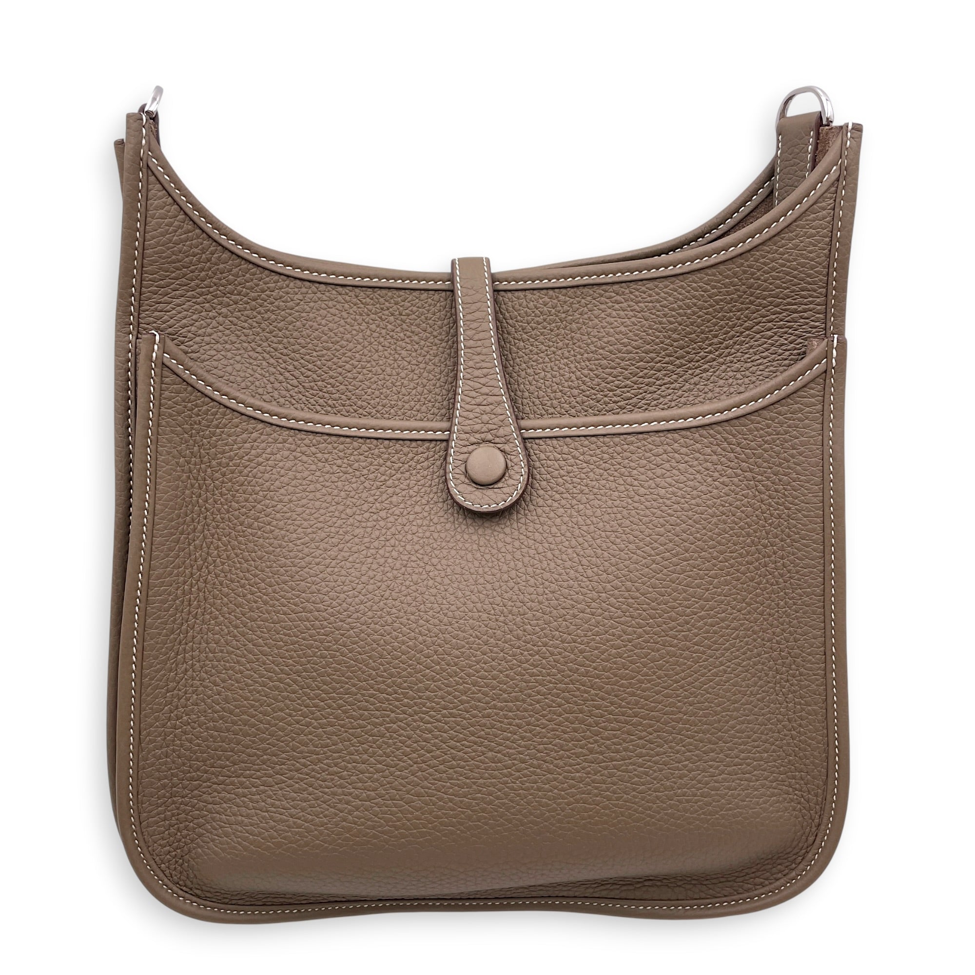 Evelyne III 29 Etoupe in Clemence Palladium hardware CL2607-22365 2