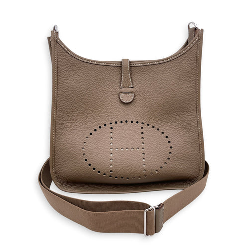 Evelyne III 29 Etoupe in Clemence Palladium hardware CL2607-22365 3