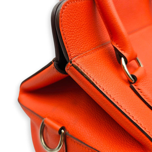 Toolbox 20 Orange Poppy/Bordeaux in Evercolor Palladium hardware CL2607-22369 10