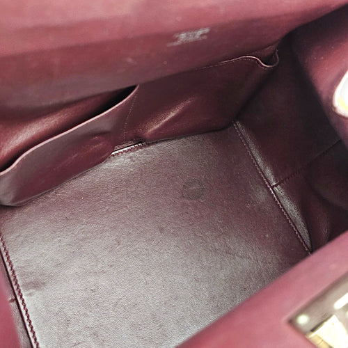 Toolbox 20 Orange Poppy/Bordeaux in Evercolor Palladium hardware CL2607-22369 6
