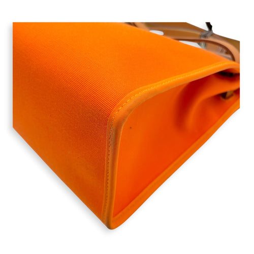 Herbag Zip 31 Orange in Vache Hunter/ Officier Canvas Palladium hardware CL2607-22370 12
