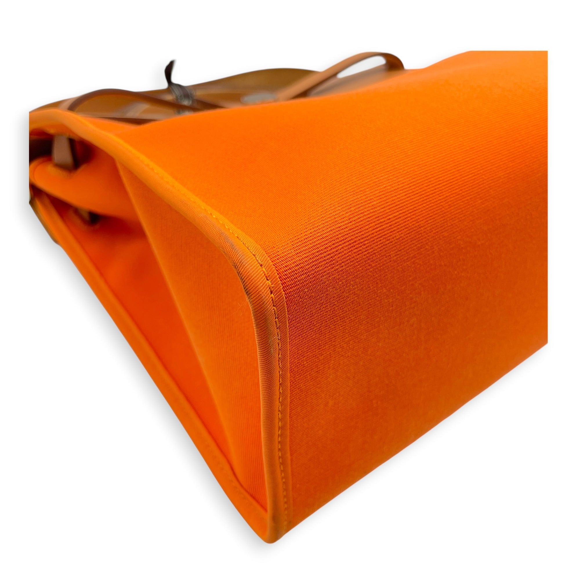 Herbag Zip 31 Orange in Vache Hunter/ Officier Canvas Palladium hardware CL2607-22370 13