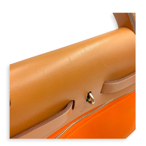 Herbag Zip 31 Orange in Vache Hunter/ Officier Canvas Palladium hardware CL2607-22370 15