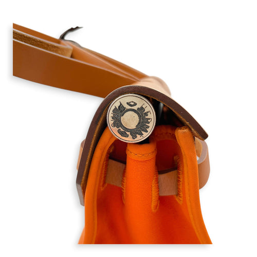 Herbag Zip 31 Orange in Vache Hunter/ Officier Canvas Palladium hardware CL2607-22370 17