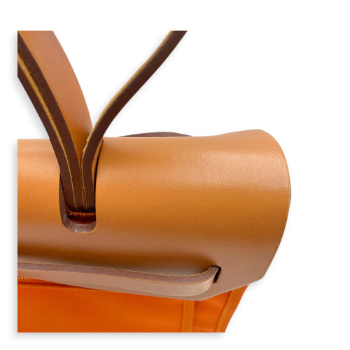 Herbag Zip 31 Orange in Vache Hunter/ Officier Canvas Palladium hardware CL2607-22370 19