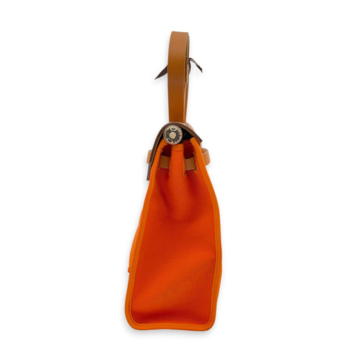 Herbag Zip 31 Orange in Vache Hunter/ Officier Canvas Palladium hardware CL2607-22370 3