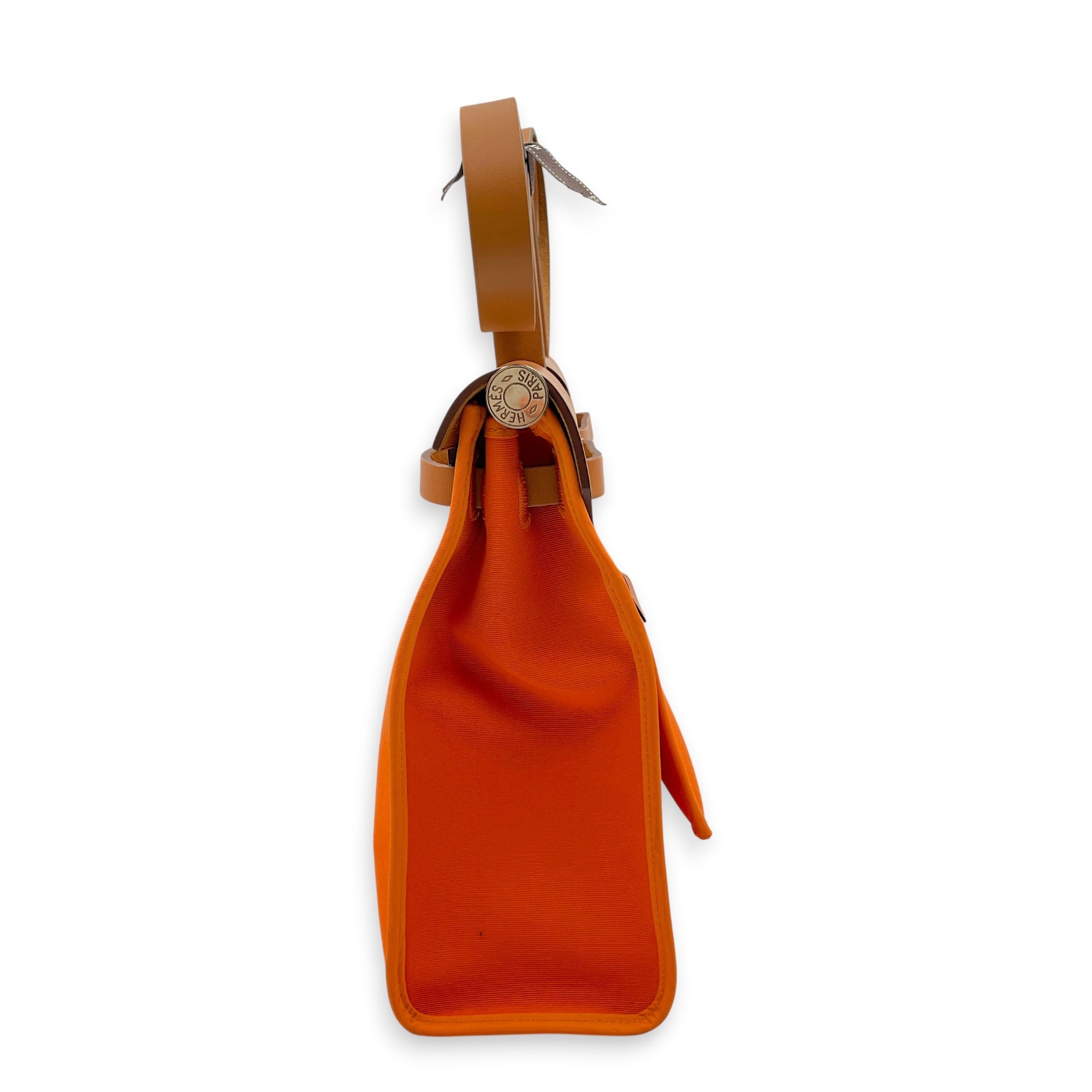 Herbag Zip 31 Orange in Vache Hunter/ Officier Canvas Palladium hardware CL2607-22370 4