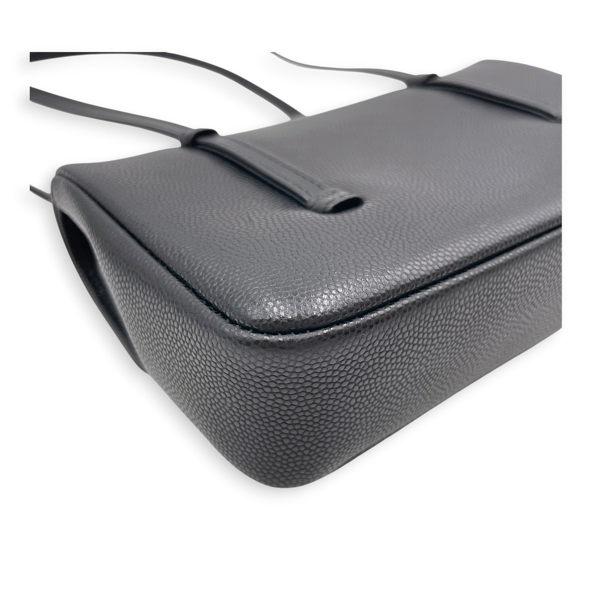 Preppy Mini Black Shoulder Bag in Calfskin Gold hardware CL2607-22372 7
