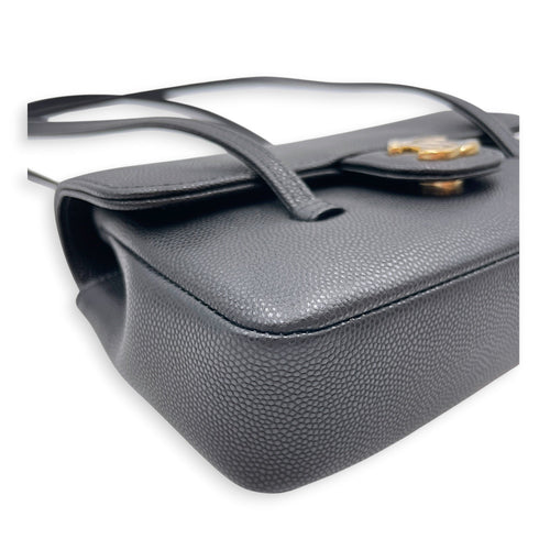 Preppy Mini Black Shoulder Bag in Calfskin Gold hardware CL2607-22372 9